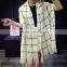 New Style Winter Ladies Fashion Tassel Woven Wool Plaid Shawl