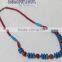 Artificial Layered Necklace Beaded drop Tribal Bone Jewelry