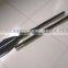 Carbon fiber kayak bent paddle shaft with 3k surface finish