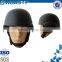 Military and police NIJ standard ballistic helmet with bullet camera