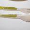 cool frog style printed decal safety natural bamboo fibre kids dinner set