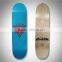 with brand sticker skateboard deck,100% wood skateboard board, pro skateboard deck