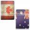 AU CA Flag Design Wallet Leather Case For iPad Air 2 360 Degree Rotating Flip Leather Case For iPad Air 2 TB-0326