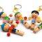 5Design Promotion Gift Cheap Hardwood Whistle Toys for baby