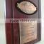 High quality wooden plaque trophy souvenir award wooden plaque blank with wooden box packaging