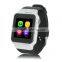 Smart Watch GSM Mobile Phone 850/900/1800/1900MHz Bluetooth cell phone Passometer Monitor Camera for Android phone 1.3MP camera