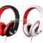 Super bass custom logo headphones/headsets with microphone for smart phone in 2014