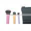 3Pcs/Set Makeup Cosmetic Brush Set Kit With Holder Include Multi Task Tapered Foundation Base Shadow Brush