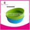 Round shaped microwave safe silicone cake pan