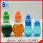 blue eliquid dropper bottle 10ml 30ml unique shape PET bottle