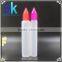 clear plastic bottles with caps/Unicorn dropper bottle with childproof cap/pen shape bottle