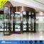 2 wing revolving door, tempered glass, RAL Painting surface