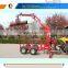 logs trailer, firewood trailler with telescopic crane