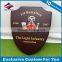 Europe Standard Wooden Shield Military 3D Logo with Laser Engraving