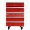 JGA Retro Style 1 Drawer 50L Mini Toolbox Refrigerator , Safe Fridge With 4 Wheels Catering Equipment Sea Food Freezer