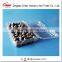 PET Clear Clamshell Blister Plastic fruit packaging container for berry 250Gram