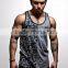 sublimation gym Singlet / cotton gym singlet/100 cotton men tank top