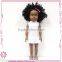 plastic cheap baby girl fashion mini craft handmade doll