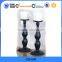 Candle holder with short stand