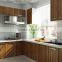 Wood grain PVC kitchen cabinet door
