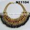 wholesale braided black rope chunky choker statement necklace in china chunky necklace
