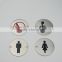 MH-0761 Stainless Steel Square Toilet Sign Plate                        
                                                Quality Choice