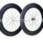 Good Quality 88mm Tubular Wheels Carbon Bicycle Rim 88mm Tubular Rims, OEM Carbon Wheel Product Road Racing Wheels 88mm Tubular