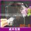 blue ray movie disc plastic sleeve Clear PP material cd sleeve with cd duplication