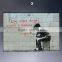 Wholesale banksy wall sticker for bedroom and living room decorative