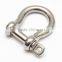 Lifting chain shackle, US d shackle G 210