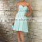 Latest dress designs for bridesmaid light blue chiffon bridesmaid dress pattens 2015 ( BDAL-500)