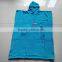 Cotton terry Big size adult hooded towel poncho hooded surf towel for adult