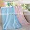 100% Pure Bamboo Soft Blanket Waffle Bassinet Swaddling Cradle Wrap