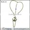 Fashion metal chain handmade antique brass anchor anklet foot jewelry