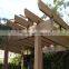 2015 new product wpc beam wpc waterproof durable pergola wpc pergola