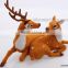 christmas double elk toy hard model home decoration christmas gift                        
                                                                                Supplier's Choice