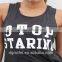 Loose knot letters vest t-shirts stringer tank top custom