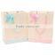 Sweet Light Color Paper Bag With Logo Print