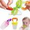 eco-friendly medical food grade funny silicone fruit pacifier for baby