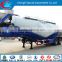 Two axle bulk cement semi-trailer truck bulk powder tanker trailer powder material transport trailer cement semi trailer