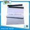 white LDPE plastic mailing bag colored foil mail bag