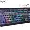 New Rainbow LED Backlit Wired gaming Keyboard Seven Automatic Color Backlit Mouse Combo Set