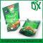 China online shopping printing stand up clear plastic zipper bag for food packing pouch in china