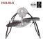 Doll present plastic seat baby swing/musical swing bouncer chair/