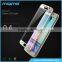 0.4mm Silk Printing 3D Full Cover Color Tempered Glass Screen Protector for Samsung Galaxy S6 Edge