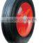 Rubber wheels direct manufactures for wheelbarrows Pnuematic wheel, solid wheel,PU foam flat free wheel 6"-18"