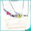 Fashion necklace for slide charms cheap necklace