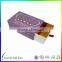 new high quality Colorful carton box with hot stamping logo