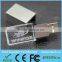 customized service crystal 8gb pendrive with gift box