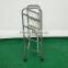 4 Tiers Metal Shoes Rack 12 Pairs Easy Assemble Shoe Rack With 4 Wheels
